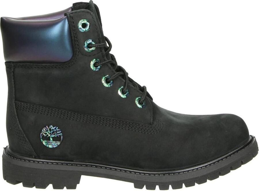 Timberland 6 inch Premium Dames Veterboots Zwart