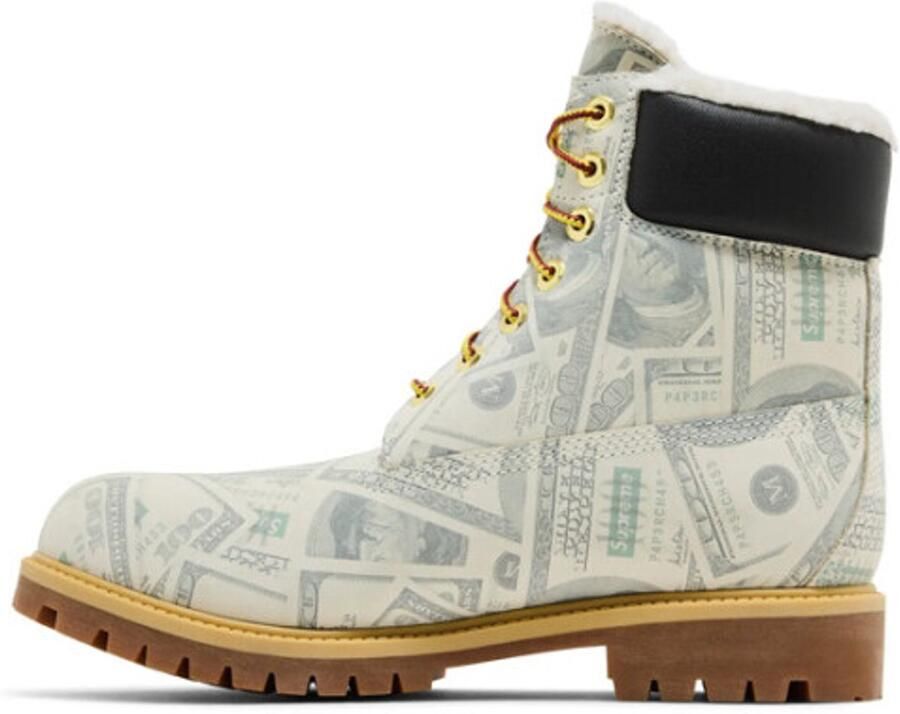 Timberland 6 Premium Waterproof Boot Supreme x MM6 Maison Margiela $100 Bills