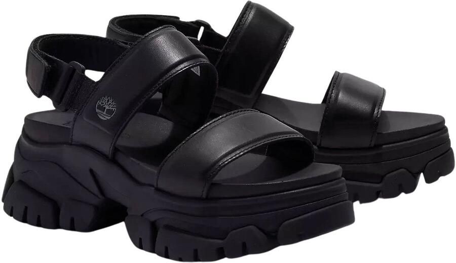 Dad Sandals Adley Way Sandal 2 Band Sandalen Dames Zwart - Foto 6