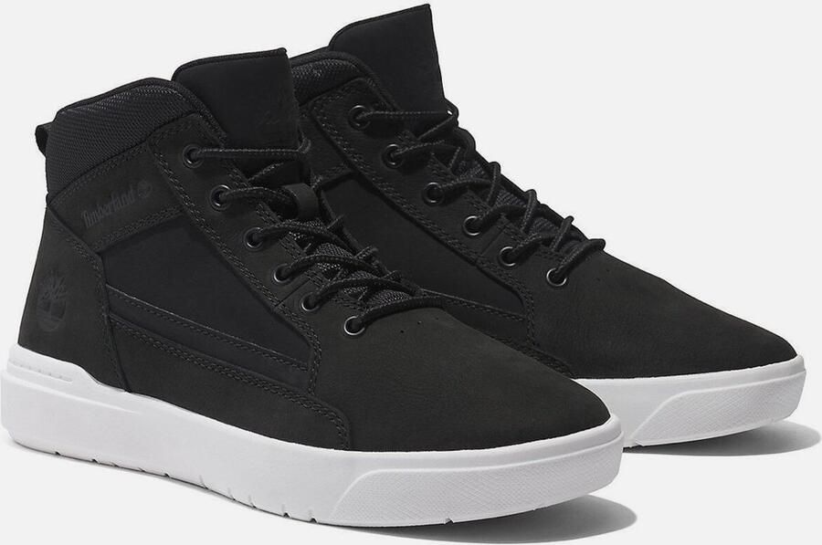 Timberland ALLSTON MID LACE UP SNEAKER BLACK NUBUCK Heren Veterschoenen BLACK