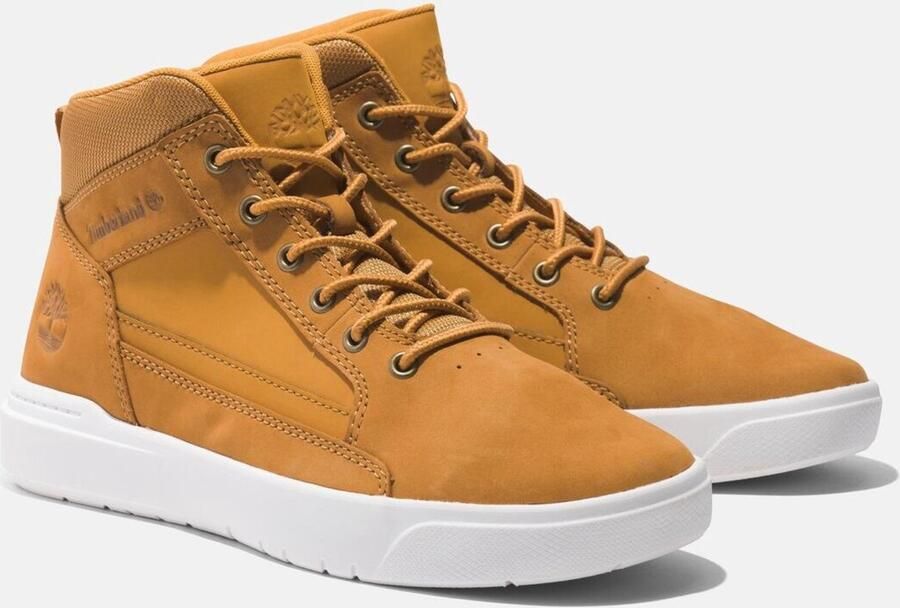 Timberland ALLSTON MID LACE UP SNEAKER WHEAT NUBUCK Heren Veterschoenen WHEAT