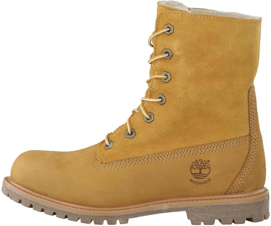 Timberland Enkellaarsjes Authentics 8331R Fleece Damesschoenen Schoenen Laarzen Dameslaarzen