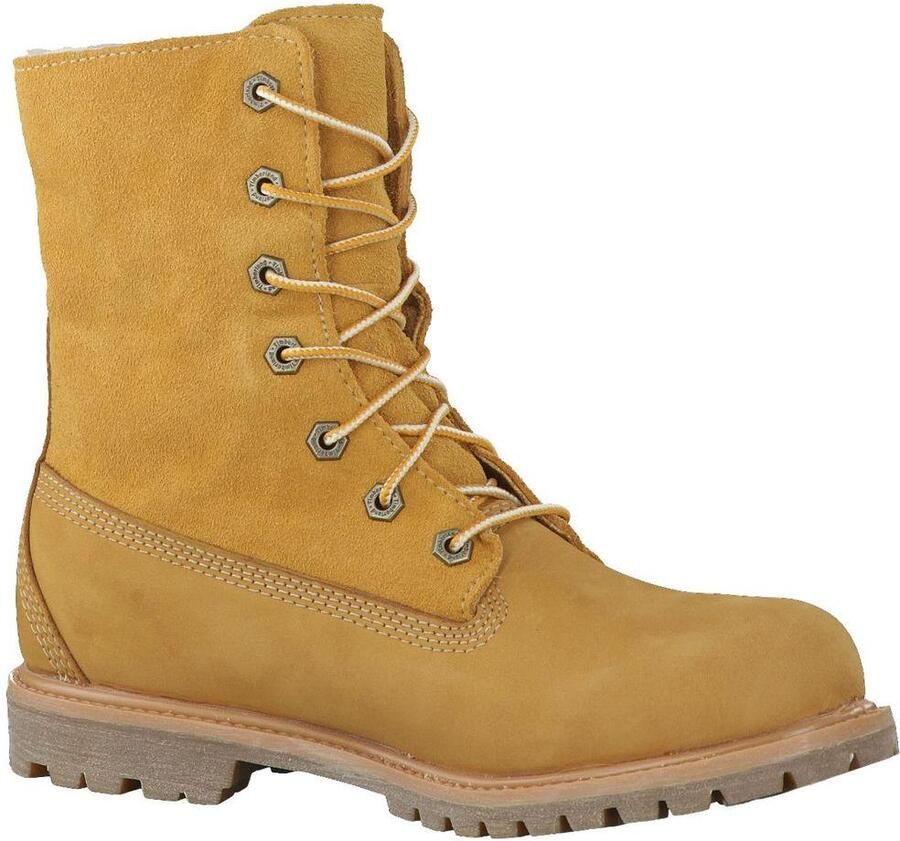 Timberland Enkellaarsjes Authentics 8331R Fleece Damesschoenen Schoenen Laarzen Dameslaarzen