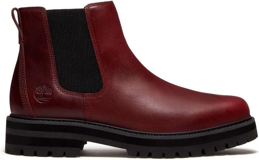 Timberland Britton Drive Mid Chelsea Laarzen Rood 1 2 Man
