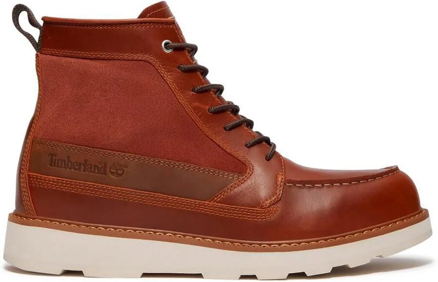 Timberland Britton Mills Mid Lace Up Waterproof Boot Hoge schoenen rood