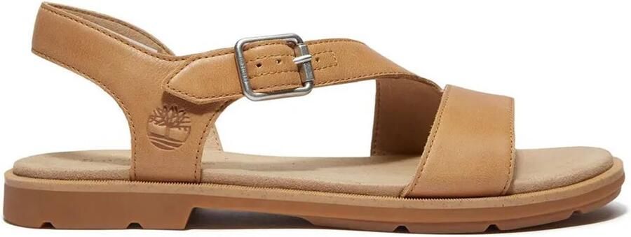 Timberland Women's Calista Bay Backstrap Sandal Sandalen beige bruin
