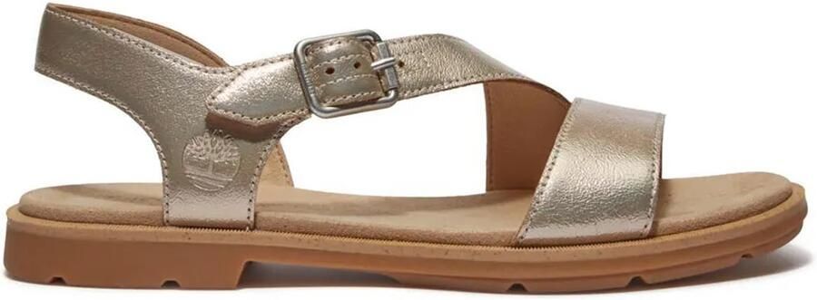 Timberland Calista Bay Backstrap Sandalen Zilver 1 2 Vrouw