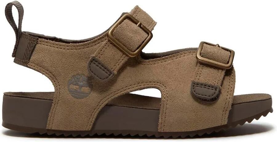 Timberland Castle Island Backstrap Sandalen Voor Peuters Bruin Kinderen