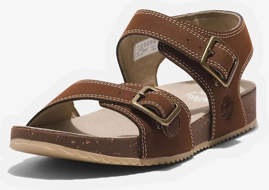 Timberland Castle Island Kindersandalen Bruin Jongens