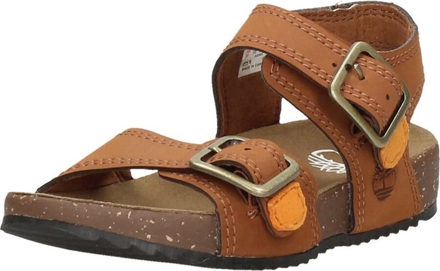 Timberland Castle Island 2 Strap Kindersandalen Bruin Jongen - Foto 11