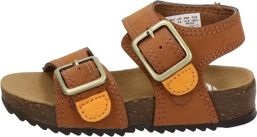 Timberland Castle Island 2 Strap Kindersandalen Bruin Jongen - Foto 18