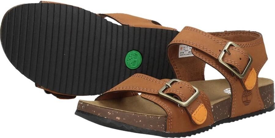Timberland Castle Island 2 Strap Kindersandalen Bruin Jongen - Foto 19