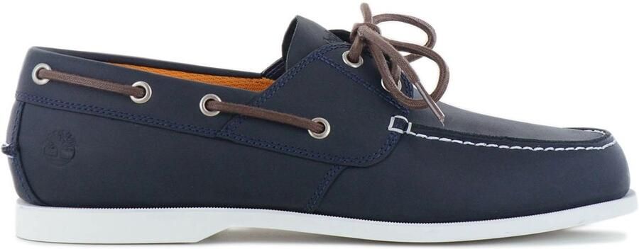 Timberland Cedar Bay Boat Shoe Heren klassische Boots Sneakers Schoenen Leer Blauw TB0A288M - Foto 7