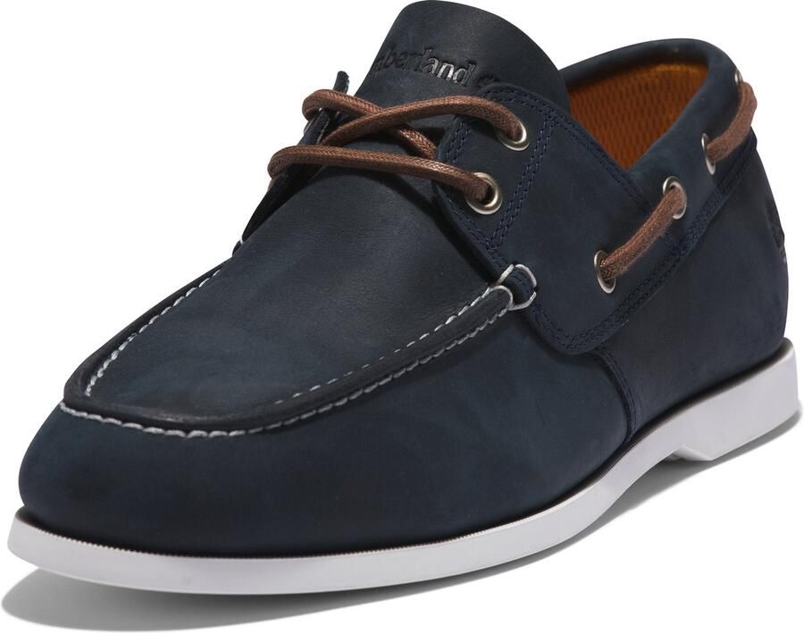 Timberland Cedar Bay Boat Shoe Heren klassische BootsSneakers Schoenen Leer Blauw TB0A288M - Foto 3