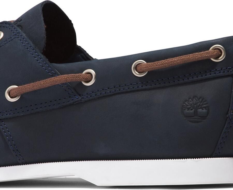 Timberland Cedar Bay Boat Shoe Heren klassische BootsSneakers Schoenen Leer Blauw TB0A288M - Foto 2