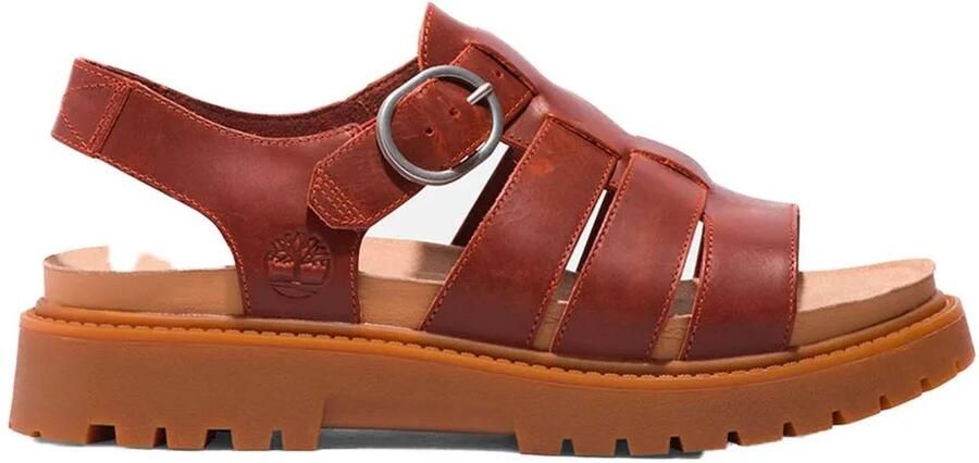 Timberland Women's Clairemont Way Fisherman Sandal Sandalen bruin