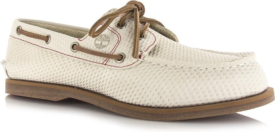 Timberland Classic Boat Shoe light beige Nubuck Dames