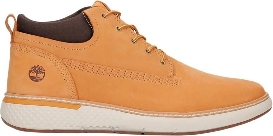 Timberland Cross Mark Mid Chukka Boot Heren Schoenen Laarzen Leer Wheat TB0A1TR8