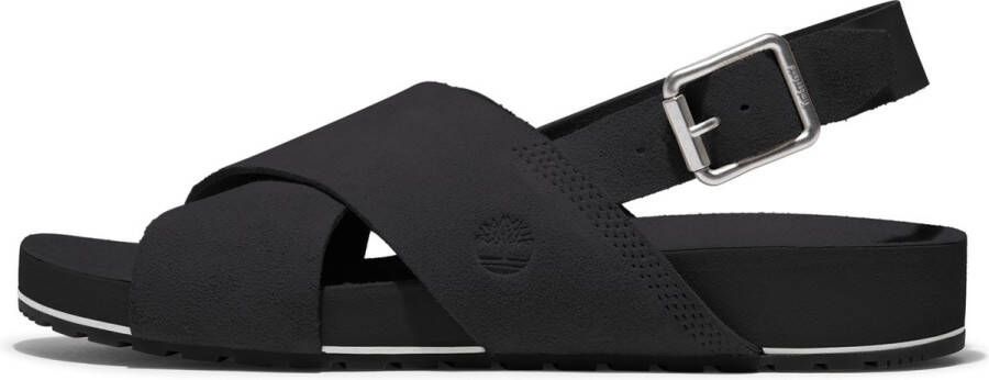 Timberland Damen Sandalen Malibu Waves Basic Cross Strap Sandal 0A41 Jet Black - Foto 7