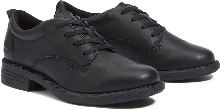 Timberland Damen Sneaker Verona Square Lace Up Shoe 0A42K8 Blk Full Grain