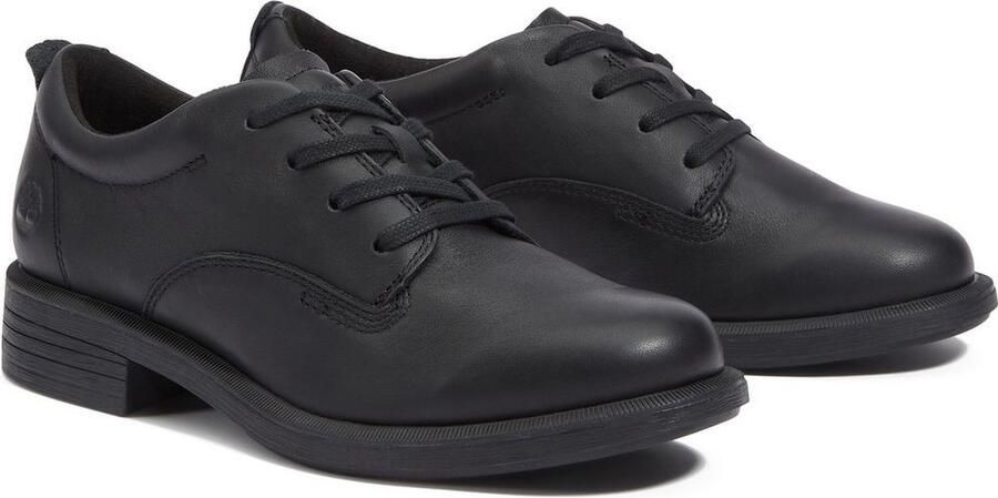 Timberland Damen Sneaker Verona Square Lace Up Shoe 0A42K8 Blk Full Grain