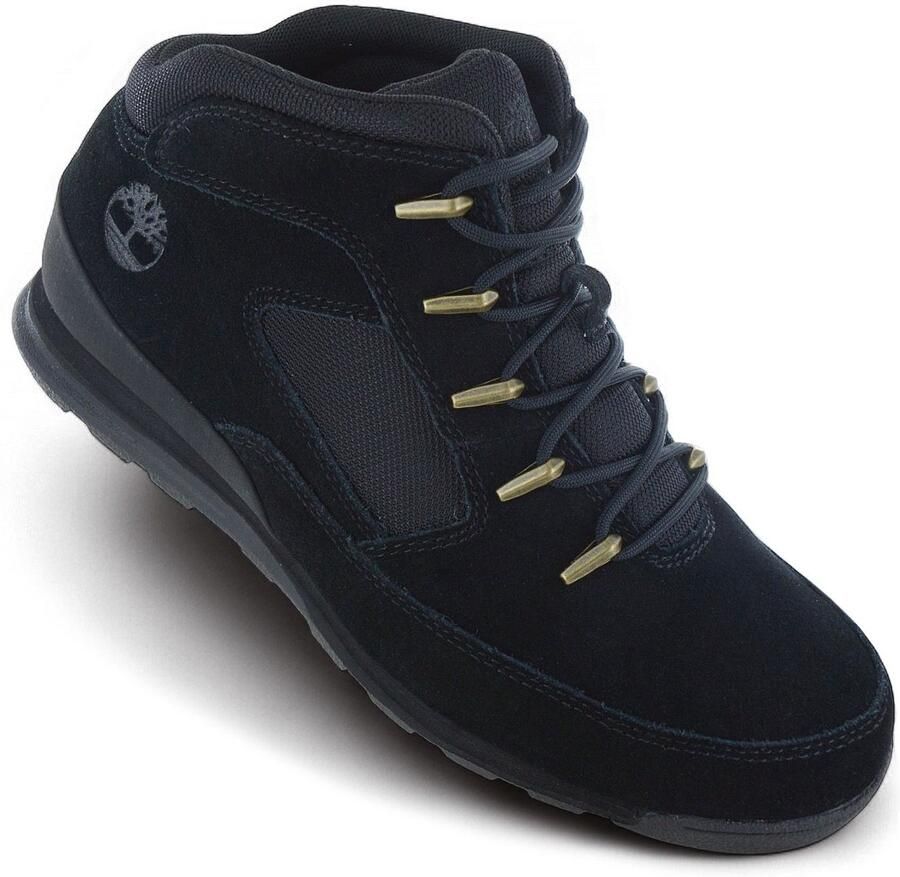 Timberland Euro Rock Mid Hiker herenlaarzen wandelschoenen suède TB 0A2H68 zwart