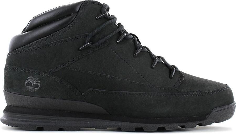 Timberland Euro Rock Mid Lace Boot Heren Laarzen Wandelschoenen Suede TB 1A2AD1 Zwart - Foto 2