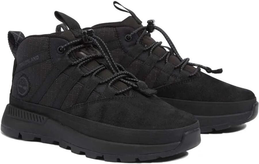 Timberland leren sneakers zwart Jongens Leer 40 | Sneaker van - Foto 2