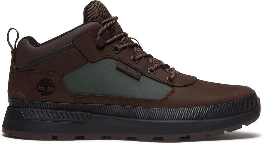 Timberland Field Trekker Low Lace Up Sneaker Sneakers zwart bruin