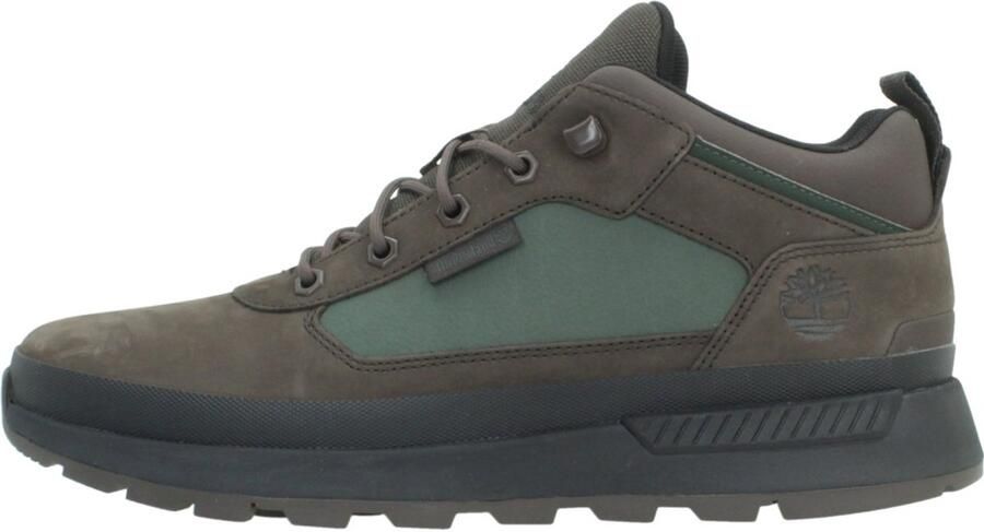 Timberland Field Trekker Low Lace Up Sneaker Sneakers zwart bruin