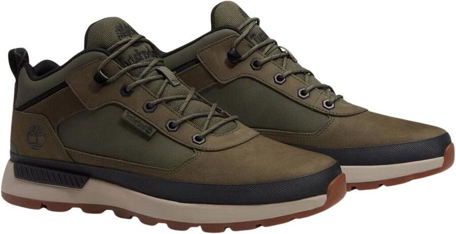 Timberland Field Trekker Lace Up Wandelschoenen Groen Man - Foto 2