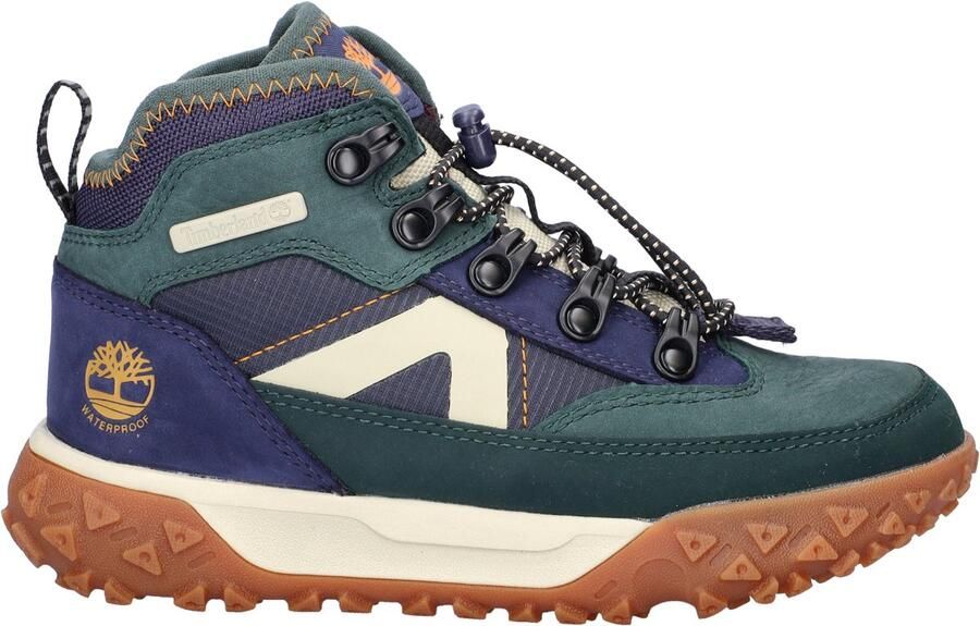 Timberland Youth's Greenstride Motion 6 Mid Bungee WP Boot Vrijetijdsschoenen blauw - Foto 4