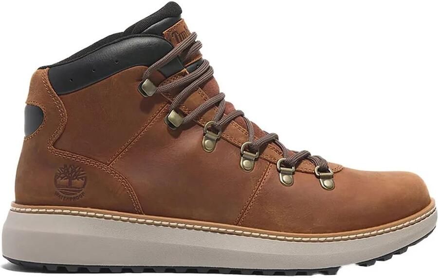 Timberland Hudson Road Mid Lace Up Waterproof Chukka Boot Hoge schoenen bruin