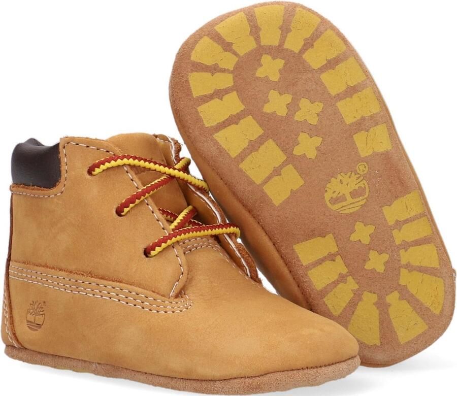Timberland Crib Set babyschoentje van nubuck met muts giftbox - Foto 5