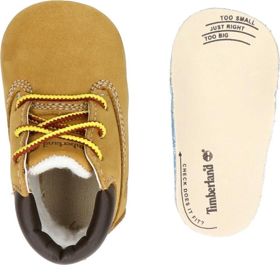 Timberland Crib Set babyschoentje van nubuck met muts giftbox - Foto 3
