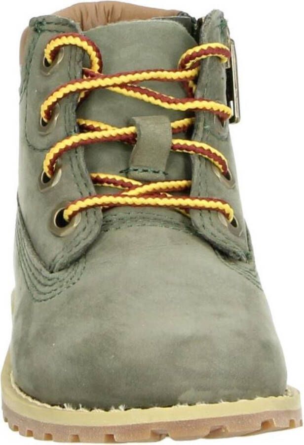 Timberland Pokey Pine 6in Boot Kids Veterboots Laarzen Met Veters Groen - Foto 12