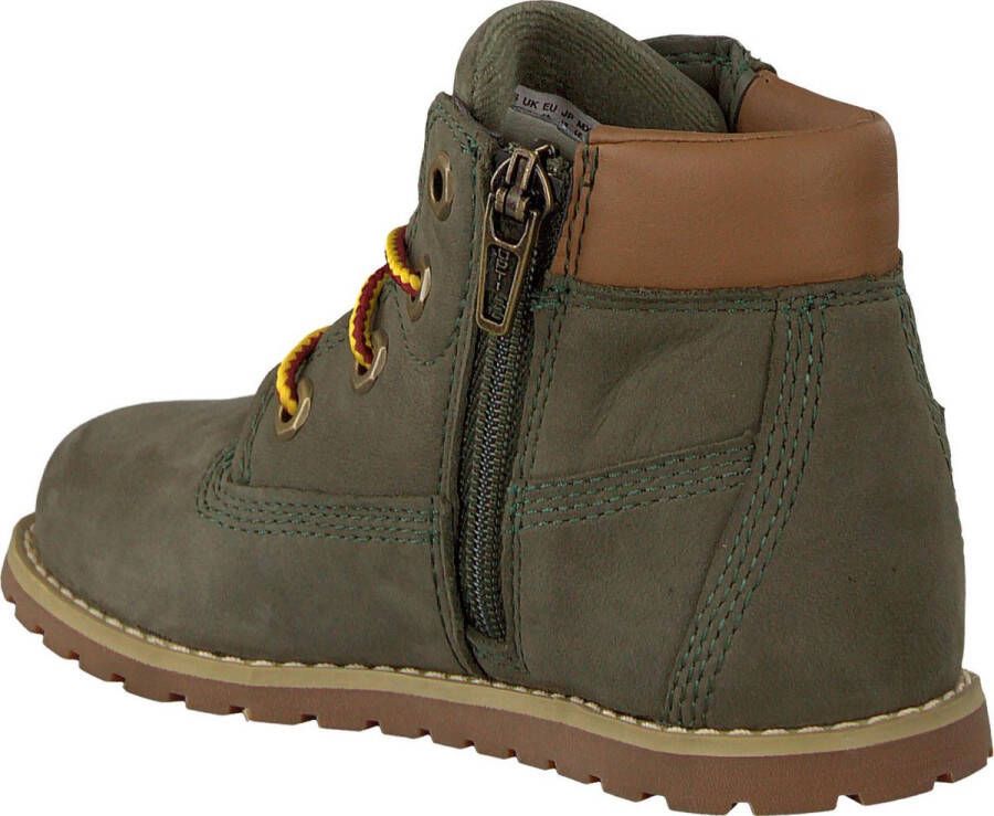 Timberland Pokey Pine 6in Boot Kids Veterboots Laarzen Met Veters Groen - Foto 6