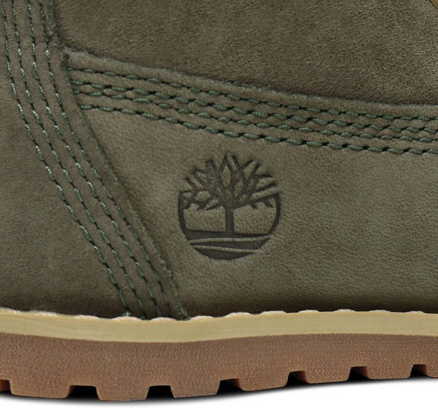 Timberland Pokey Pine 6in Boot Kids Veterboots Laarzen Met Veters Groen - Foto 4