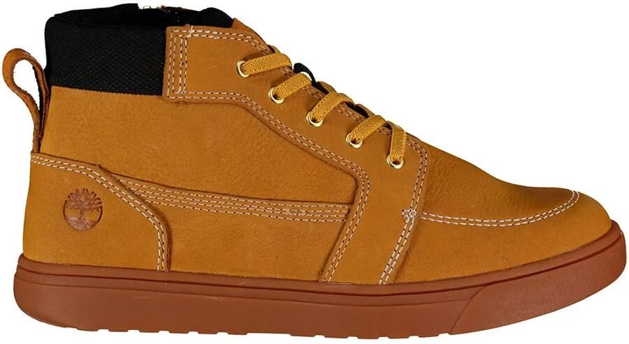 Timberland Lisbon Street Mid Lace Up With Zip Kinderschoenen Bruin 1 2 Kinderen