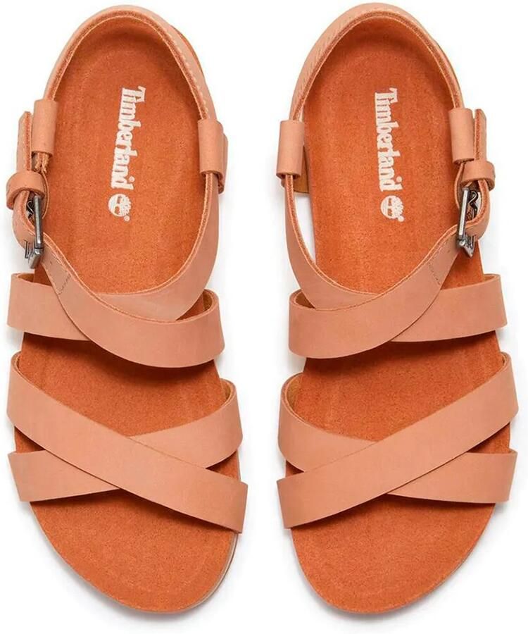 Timberland Women's Malibu Waves Backstrap Sandal Sandalen bruin beige