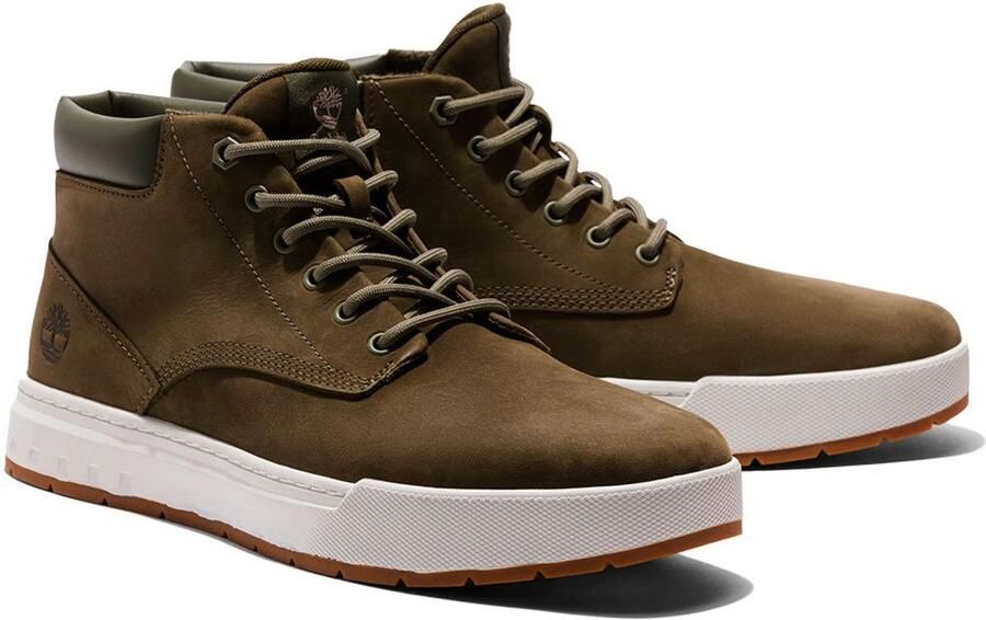 Timberland Maple Grove Leather Mid Schoenen Bruin Man