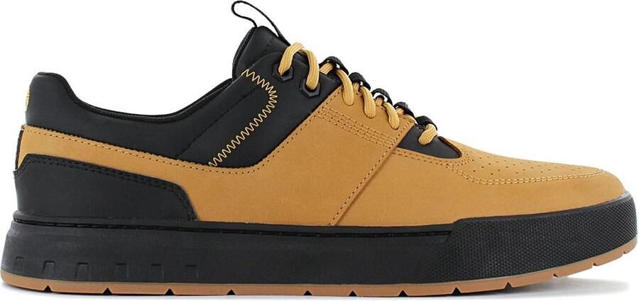 Timberland Maple Grove Low Heren Schoenen Halbschuhe Leer Wheat TB0A2E7D