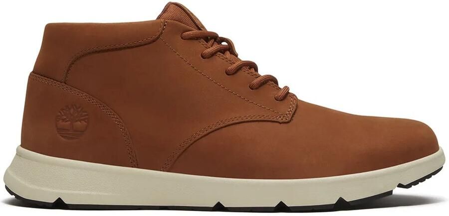 Timberland Parker Street Mid Lace Up Schoenen Bruin Man