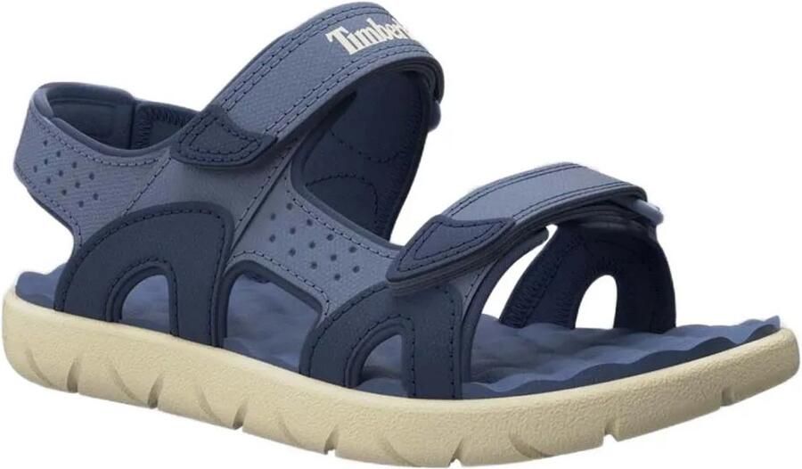 Timberland Perkins Row Backstrap Jeugdsandalen Blauw Kinderen