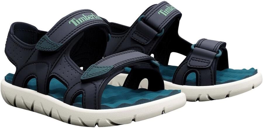 Timberland Kid's Perkins Row 2-Strap Sandal Sandalen 5K blauw - Foto 3