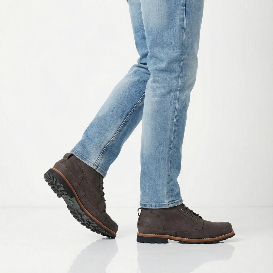 Timberland Premium Original 6 inch Boots Heren Laarzen Leer Bruin TB0A5XS5-V13 - Foto 2