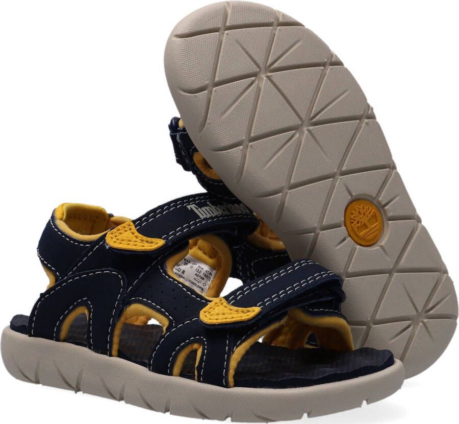 Timberland Perkins Row sandalen donkerblauw geel Jongens Imitatieleer Meerkleurig 31 - Foto 2