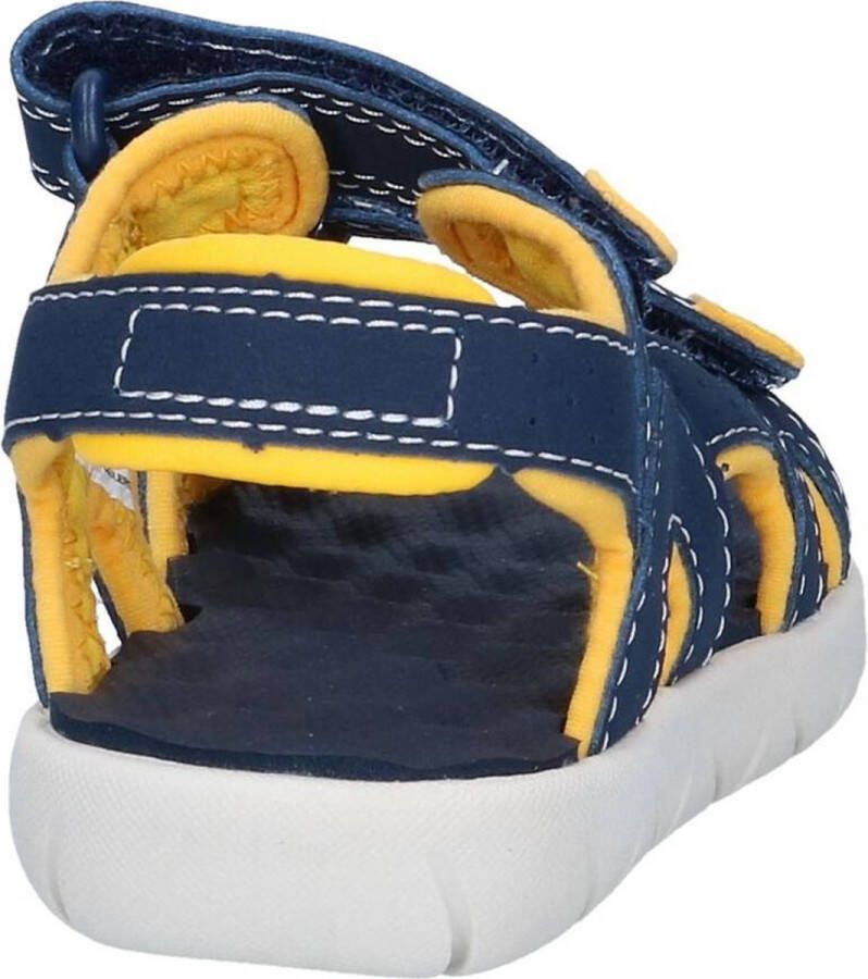 Timberland Perkins Row sandalen donkerblauw geel Jongens Imitatieleer Meerkleurig 31 - Foto 4