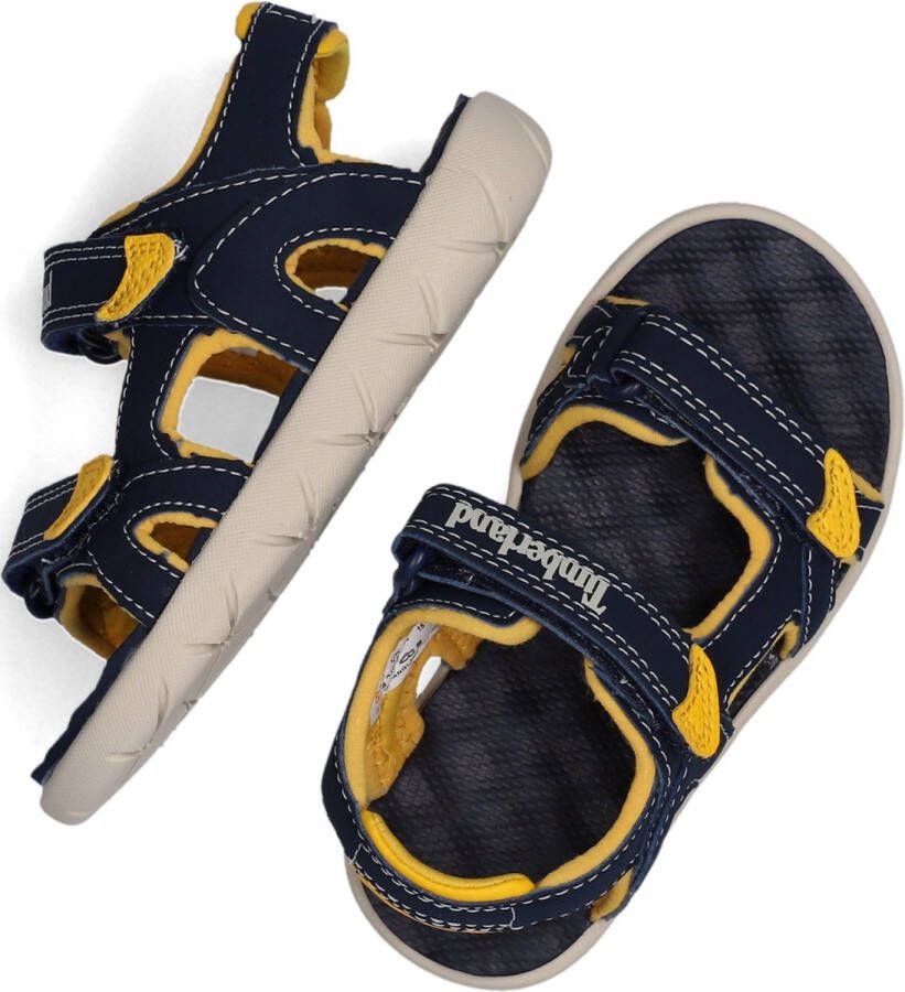 Timberland Perkins Row sandalen donkerblauw geel Jongens Imitatieleer Meerkleurig 31 - Foto 3