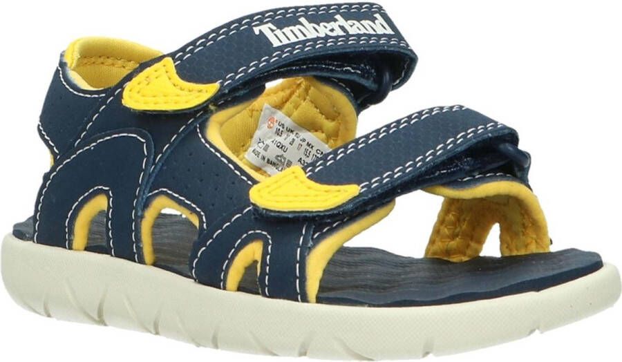 Timberland Perkins Row sandalen donkerblauw geel Jongens Imitatieleer Meerkleurig 31 - Foto 9